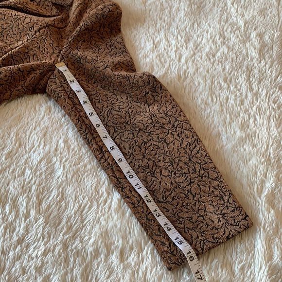 Brown and black abstract blazer size PL - Picture 16 of 16
